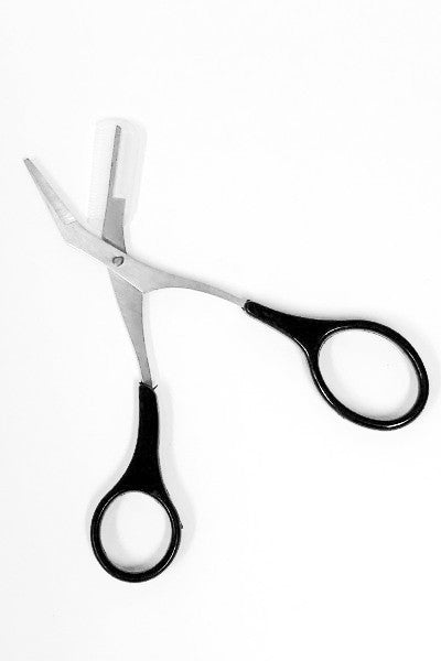 Brow Trimming Scissors with Comb